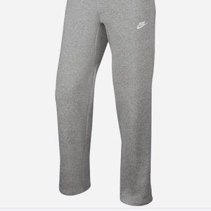 Nike Grey Straight Leg Sweatpants